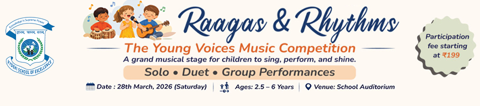 Kids music competition in Bangalore at Vydehi School